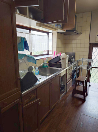 キッチンのビフォア