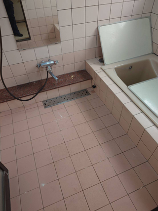 浴室のアフター