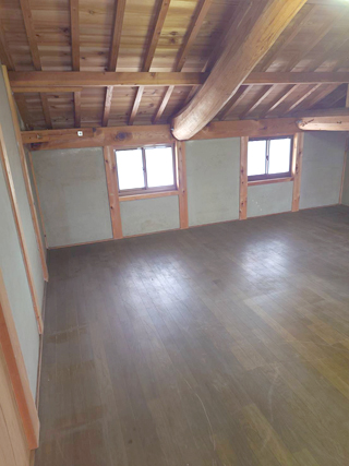 屋根裏収納のアフター