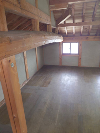 屋根裏収納のアフター