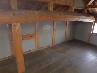 屋根裏収納のアフター