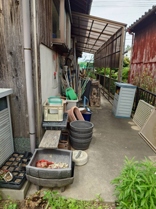 倉庫のビフォア