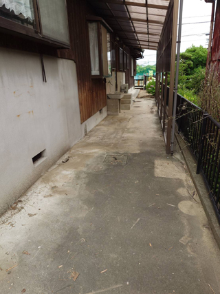 倉庫のアフター