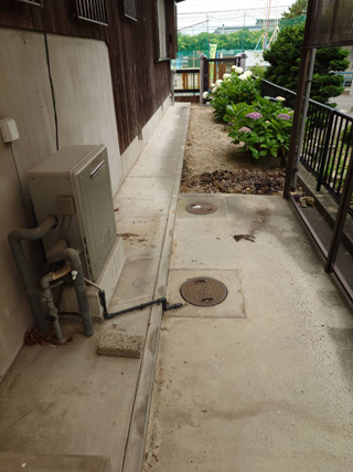 倉庫のアフター