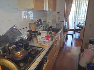 キッチンのビフォア