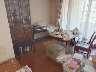 ダイニングのビフォア