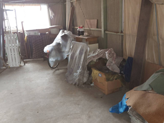 倉庫１階右奥のビフォア