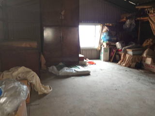 倉庫２階奥のビフォア