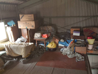 倉庫２階手前のビフォア