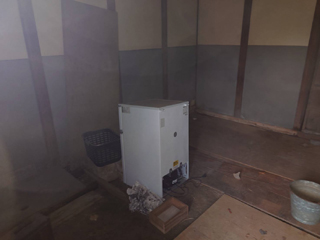 倉庫１階左奥のビフォア