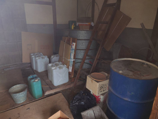 倉庫１階右奥のビフォア