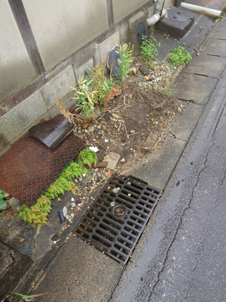 借家道路側のアフター