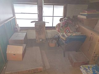 借家１の２階部屋３のビフォア