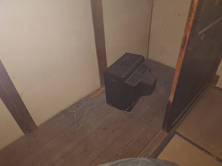 借家２部屋２の押し入れのビフォア