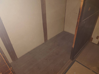 借家２部屋２の押し入れのアフター