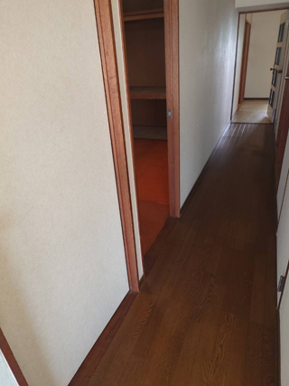 廊下のアフター