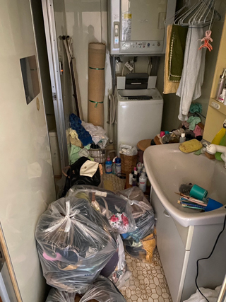 洗面のビフォア