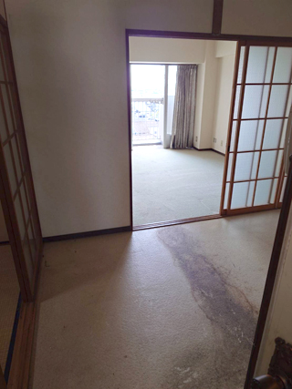 キッチン入り口のアフター