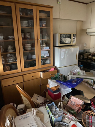 キッチンのビフォア