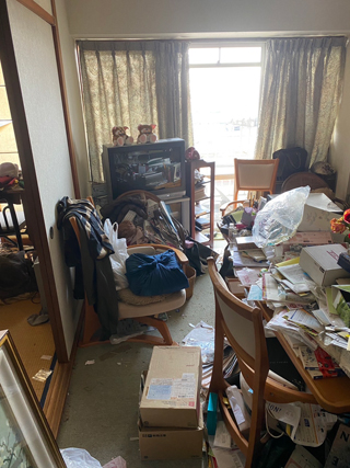 リビングのビフォア