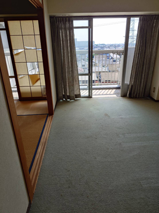 リビングのアフター