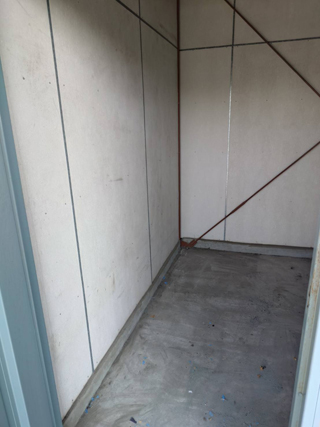 屋外倉庫のアフター