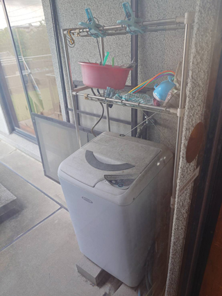 ベランダのビフォア