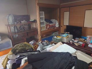 部屋のビフォア