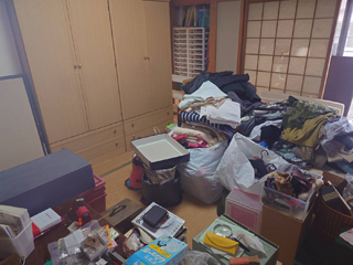 部屋のビフォア