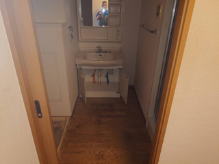 洗面のアフター