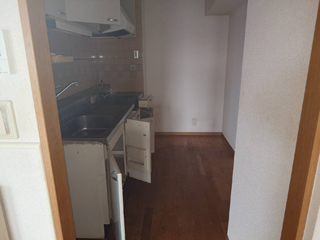 キッチン右手のアフター