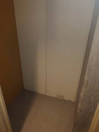 室外廊下の倉庫のアフター