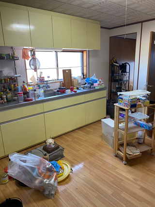 キッチンのビフォア