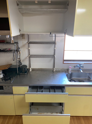 流しの中のアフター