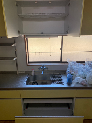 流しの中のアフター