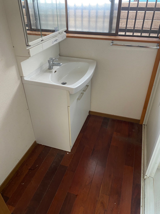 洗面のアフター