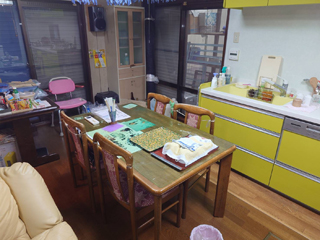 ダイニングのビフォア