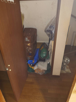 廊下収納のビフォア