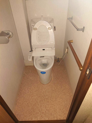 トイレのアフター