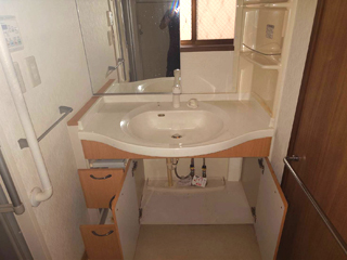 洗面のアフター