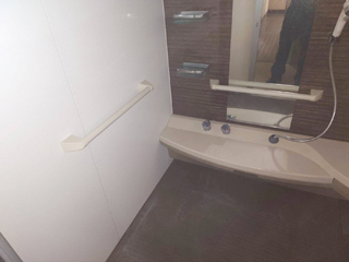 浴室のアフター