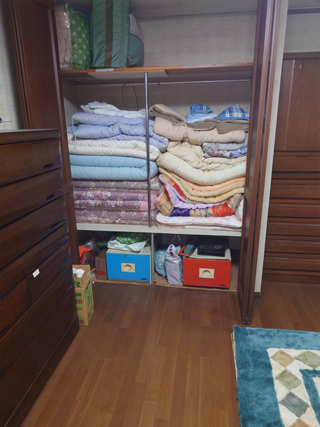 部屋４収納２のビフォア