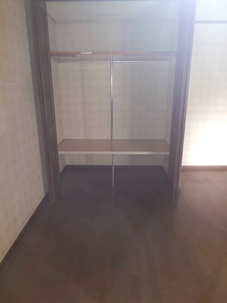 部屋４収納２のアフター