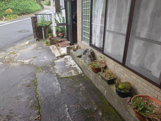 家の外周のビフォア