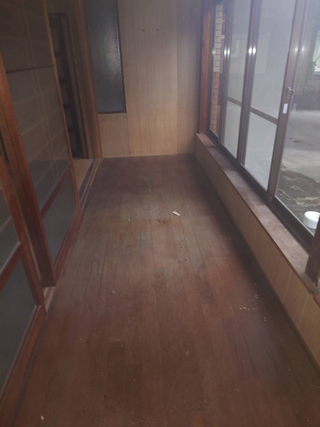 1軒目廊下のアフター