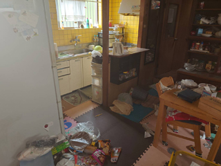 1軒目ダイニングのビフォア