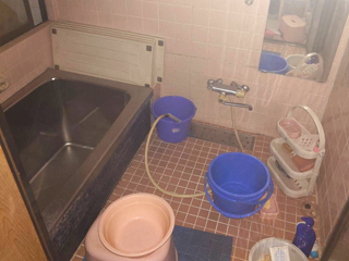 1軒目浴室のビフォア