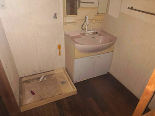 2軒目洗面のアフター