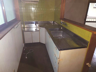 2軒目キッチンのアフター