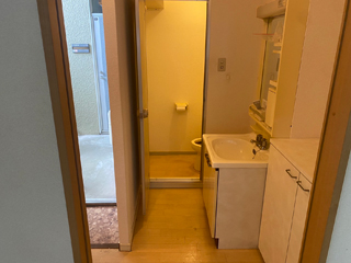 玄関のアフター